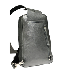 Bolso de Pecho Unisex de Cuero Genuino, Multifuncional, con Correa Ajustable, Herrajes Duraderos, Forro de Lona, Alta Calidad - Product Image 5