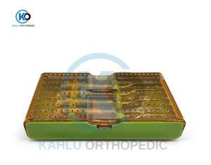Kit de Osteótomos Originales Tipo Cóncavo AB, Instrumentos Quirúrgicos Manuales para Implantes Dentales, Certificación CE Clase I, KAHLU ORTHOPEDIC - Product Image 3