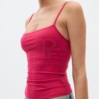 Débardeur tricoté uni à col carré sans manches pour femme, coupe ajustée, décontracté, respirant, écologique, séchage rapide, amovible