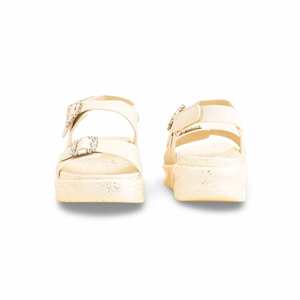 Sandalias formal de tacón beige para mujer PU0374 - Product Image 2