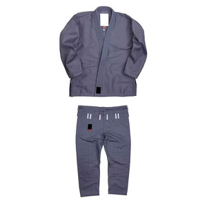 Pantalon de BJJ bleu pour hommes, vêtements d'arts martiaux, équipement d'entraînement long avec genoux renforcés et ceinture élastique - Product Image 3