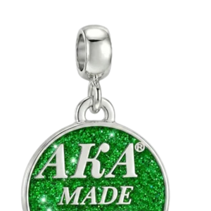   Bracelet pour femme fabriqué en 1989, élégant, couleur vert et argent, bijou à breloques, accessoire de mode pour poignet, inspiré des sororités, qualité supérieure - Product Image 3
