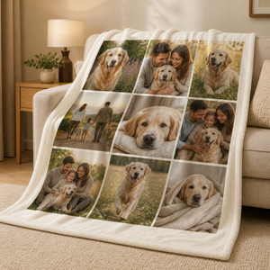 Custom Photo Fleece Blanket Personalized Name Logo Sublimation Printed Soft Flannel <b>Throw</b> for Home Gifts - Product Image 6