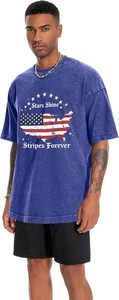 <b>Mens</b> Acid Wash Vintage Streetwear Slim Fit Heavyweight Cotton <b>Silk</b> Screen Printed Anti-Wrinkle T-<b>Shirt</b> Manufacturer Wholesale - Product Image 2