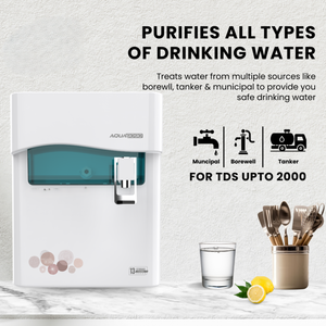 AQUA 9090 BLUE REVERSE OSMOSIS WATER TREATMENT DOMESTIC SYSTEM <b>WALL</b> <b>MOUNT</b> <b>TABLE</b> TOP WATER PURIFIER SYSTEM LED FOOD GRADE - Product Image 4