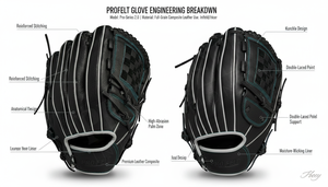 Guante de Béisbol de Cuero Personalizado con Logotipo en Relieve, Nuevo, para Adultos y Jóvenes, Suave, Duradero, de Color Liso, Personalizado - Product Image 2