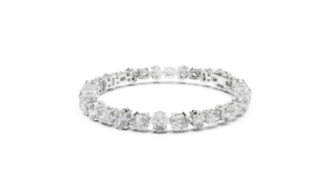 Pulsera de Diamantes de Oro Blanco de 18K al por Mayor, Corte Ovalado, 7.71ct, Diamantes Naturales, Joyería Fina de Diseño de Lujo, Regalo para Mujer - Product Image 2