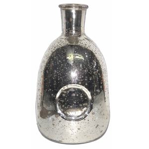 Top Vente Bronze Couleur Pot De Fleur De Haute Qualité En Verre Clair Salon Décor De Table Contemporain Clair En Gros Vase En Verre - Product Image 1