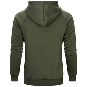 2026 Wholesale Men's Heavyweight Contrast Sleeve <b>Fleece</b> Pullover Hoodie Customized Men's <b>Thick</b> <b>Fleece</b> Hoodies - Product Image 2