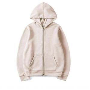 Sudaderas con capucha de forro polar con cremallera, 100% algodón, gruesas, de alta calidad, lisas, personalizables con impresión digital, para invierno, al por mayor - Product Image 6