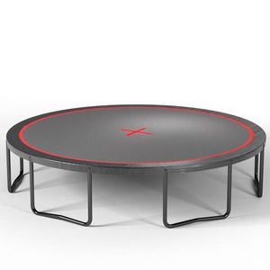 Trampolín Inflable YC de 16 Pies, Color Negro y Rojo, con Diseño de Calabaza - Product Image 6