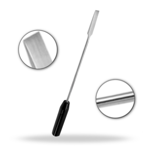 Osteótomos largos de 15 pulgadas (380 mm), instrumento quirúrgico para la columna vertebral, para corte óseo y osteotomía espinal - Product Image 1