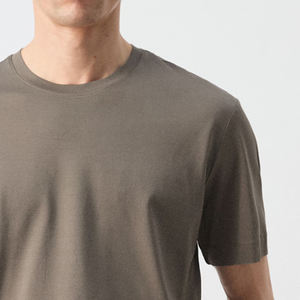 Camiseta de Algodón para Hombre, Diseño Básico para el Guardarropa Diario, Cuello Redondo, Personalizable, Alta Calidad, Precio de Fábrica para Compras al por Mayor 2026 - Product Image 4