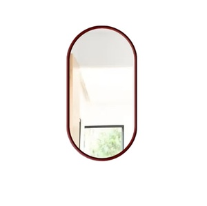 Minimalist and Elegant <b>Wall</b> <b>Mirror</b> <b>Decorative</b> <b>Mirror</b> with Boho Fringe - Product Image 1