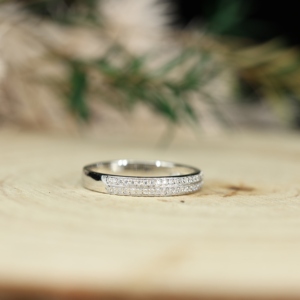 S925 New Fashionable 18K Gold Plated for Certified Elegant Pave Diamond Freshwater Pearl for Women <b>Gift</b> Jewelry Trendy Ring - Product Image 6