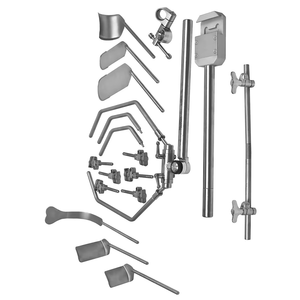 Juego Completo de Retractores Thompson Premium de Acero Inoxidable Reutilizables, Montados en Mesa, con Múltiples Cuchillas para Cirugía Abdominal y Pélvica - Product Image 3
