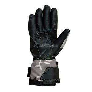 Gants de course en cuir pleine main pour homme Silo Sports 2025 OEM, compatibles écran tactile, protection motocross, respirants, pour la conduite hivernale - Product Image 4