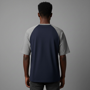 T-shirt homme 2026, nouveau style, haute qualité, col rond, logo imprimé DTF personnalisé, 100% coton, écologique, respirant, séchage rapide - Product Image 3