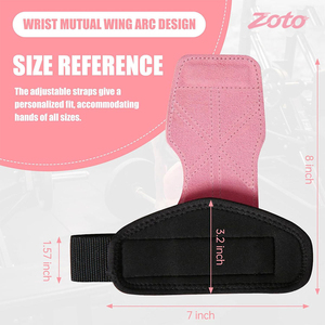 Agarraderas de Cuero Personalizadas para Levantamiento de Pesas con Soporte para Muñeca, Almohadillas de Agarre para Gimnasio y Powerlifting, Venta al Por Mayor - Product Image 5