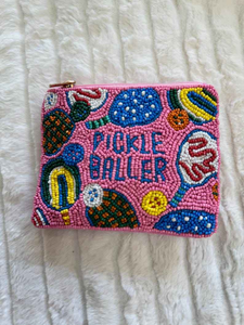 Pochette à monnaie brodée de perles, trousse de maquillage, couleur personnalisée, style classique, artisanat MD, modèle MD-8814, pour cadeaux de remerciement, famille - Product Image 2