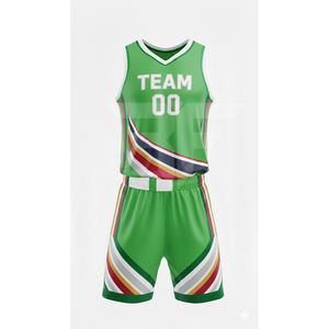 Maillot de basketball à séchage rapide, uniforme d'entraînement, maillot de basketball par sublimation à séchage rapide, tissu respirant haute performance - Product Image 4