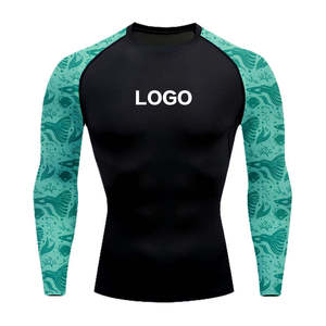 Haut de compression unisexe personnalisé à manches longues pour le surf et la plongée, protection UV, respirant, écologique, séchage rapide - Product Image 3