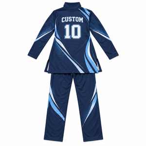 Ensemble de sport personnalisé pour femmes, tenue d'entraînement modeste à manches longues, broderie, séchage rapide, longueur mi-mollet, par le fabricant - Product Image 5
