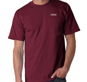 T-shirt classique pour homme, 100% coton, col rond, facile et confortable. - Product Image 1