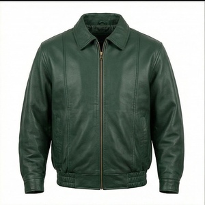 Blouson aviateur homme NAI-0455A, style motard, veste de protection pour la moto, couleur personnalisable. - Product Image 1