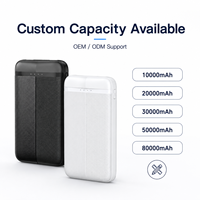 Batterie externe portable 5000 mAh pour téléphone, logo personnalisé, chargeur à charge rapide, batteries externes DIY 5000 mAh, vente en gros, batterie de grande capacité