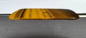 หน้าปัดนาฬิกาพร้อมกลไก NH35 ประดับด้วยหินไทเกอร์อายธรรมชาติ สีน้ำตาล/ดำ ขนาด 28.50 มม. รูปทรงสี่เหลี่ยมจัตุรัส หนา 0.6 มม. ดีไซน์คลาสสิก สวยงาม เหมาะสำหรับการประกอบนาฬิกา - Product Image 4