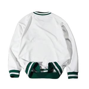 Sudadera con Capucha de Felpa para Mujer, de Alta Calidad, para Invierno, Estilo Escolar y Universitario, Corte Holgado, Cuello en V, Manga Larga, Bordado de Chenilla - Product Image 2