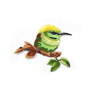 Patch brodé flamant rose thermocollant pour chapeaux, sacs, vestes, casquettes, vêtements de mode tropicale DIY, vente en gros F - Product Image 6