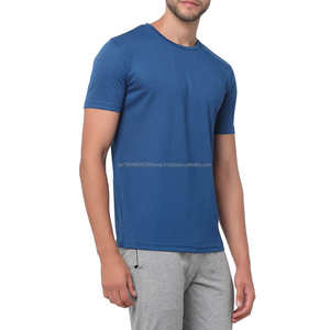 เสื้อยืดผู้ชายขายดี 100% ผ้าฝ้าย ทรงหลวม พิมพ์ลาย สีพื้น วัสดุคุณภาพสูง - Product Image 5