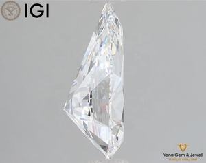 Élégant moderne 1.50 CT. Forme de poire laboratoire cultivé CVD diamant IGI certificat 10.19mm VS1 clarté F couleur pour réglage de bijoux fins - Product Image 4