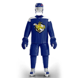 Camiseta de Hockey sobre Hielo Sublimada Personalizada, Uniformes de Equipos Internacionales para Hombres, Mujeres y Jóvenes, Ajuste Personalizado, Profesional, Alta Calidad - Product Image 1