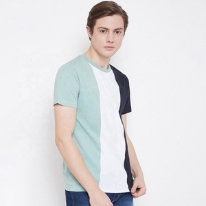 2025 Wholesale Custom 100% Cotton O Neck T-Shirt for <b>Men</b> High Quality Casual Printed Logo Solid Pattern Knitted Fabric - Product Image 3