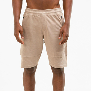 กางเกงขาสั้นกีฬาผู้ชายไซส์ใหญ่รุ่นใหม่สำหรับฤดูร้อน ผ้าฝ้าย 100% สีพื้น สวมใส่สบาย เป็นมิตรกับสิ่งแวดล้อม ระบายอากาศได้ดี แห้งเร็ว กันน้ำ - Product Image 2