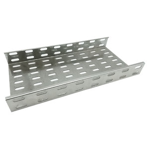 Suministro Directo de Fábrica: Bandejas Portacables de Acero Perforado Sólido, Resistentes al Fuego, Galvanizadas en Caliente, para Construcción, con Capacidad para 60 Cables - Product Image 5