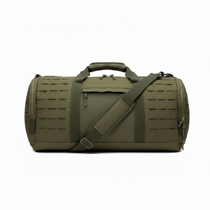 Custom Made High Quality Wholesale <b>Canvas</b> Duffel <b>Bag</b> Customized Large Capacity Travel <b>Bag</b> Unisex Style in Stock <b>Duffle</b> <b>Bag</b> OEM - Product Image 4