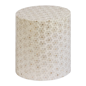 Table basse en bois avec incrustation de nacre, style bohème de luxe, écologique, pour hôtel, salon, villa, Vietnam LAC VIET - Product Image 3