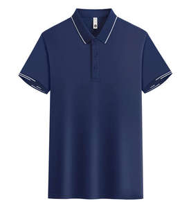 Polo personnalisé en coton premium, vêtements décontractés OEM, vente en gros, t-shirt Molo pour hommes - Product Image 2