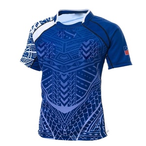 Ensemble d'uniformes de Rugby, maillot de Rugby 100% Polyester à séchage rapide, ensembles personnalisés pour école et Club - Product Image 1