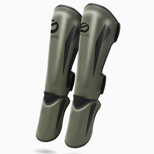 Protectores de Espinilleras para Muay Thai y Kick Boxing al por Mayor, con Logotipo Personalizado, Material de Alta Calidad - Product Image 1