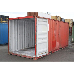 Conteneur d'expédition de marchandises d'occasion, conteneur métallique réutilisable pour l'entreposage et l'utilisation sur les chantiers de construction - Product Image 4