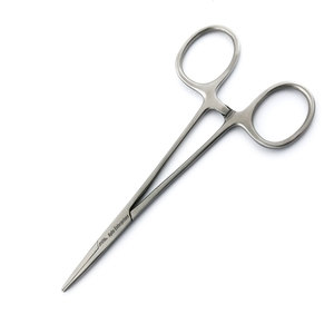 Pinzas hemostáticas rectas mini de 9 cm, instrumento quirúrgico de acero inoxidable diseñado para un agarre preciso - Product Image 5
