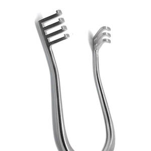 Écarteur Weitlaner 7 émoussés 3x4 Prong Instruments chirurgicaux vétérinaires en acier inoxydable Écarteurs Weitlaner Instruments médicaux - Product Image 6