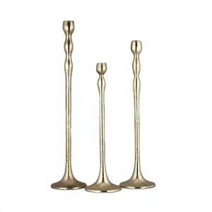Metal Candlestick Stand Christmas <b>Candle</b> Holder for Home Decoration Trending Pillar <b>Candle</b> Holder Wedding Decoration Centerpiece - Product Image 1