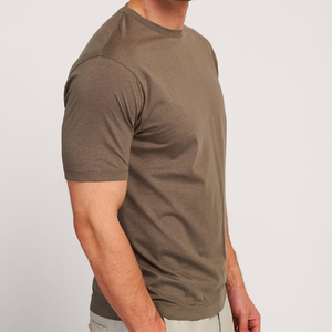 T-shirt unisexe de luxe en coton 100% de haute qualité, tricoté, lourd, avec logo personnalisé, coupe oversize pour homme - Product Image 3