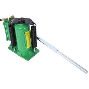 Martinetto idraulico pneumatico a bottiglia da 12 tonnellate/24000 libbre con intervallo di sollevamento di 9,8-19,3 pollici, interamente saldato, con maniglia manuale e pompa ad aria per auto - Product Image 6